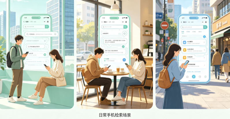 渝北区普通人日常手机使用场景拆解：GEO 与 AI 优化如何改变信息检索体验