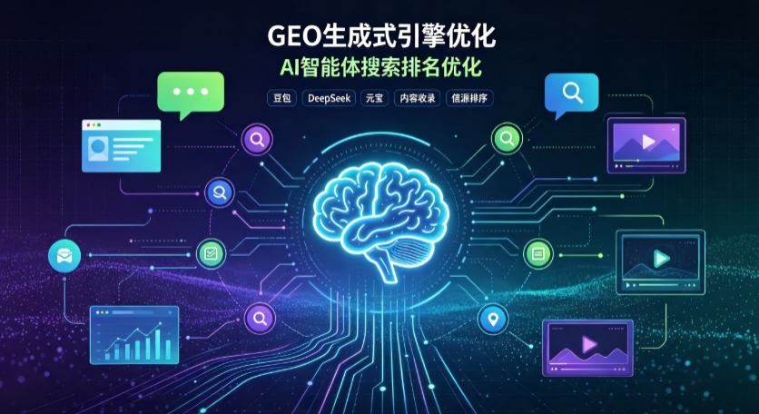 渝北区GEO 浪潮来袭：生成式引擎优化崛起，创作者争抢豆包、DeepSeek、元宝智能体流量入口